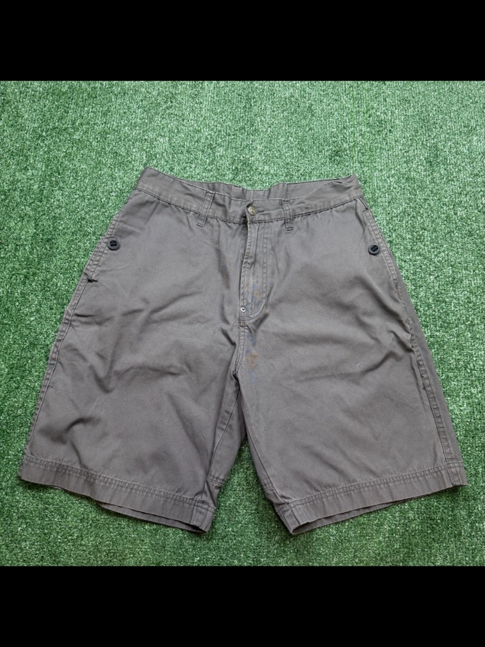The Hundreds Chino Shorts Mens Size 34 Gray Pockets Skateboarding